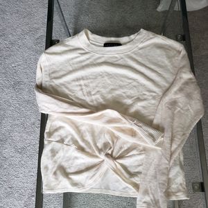 Lightweight cream colored sweater, xs
